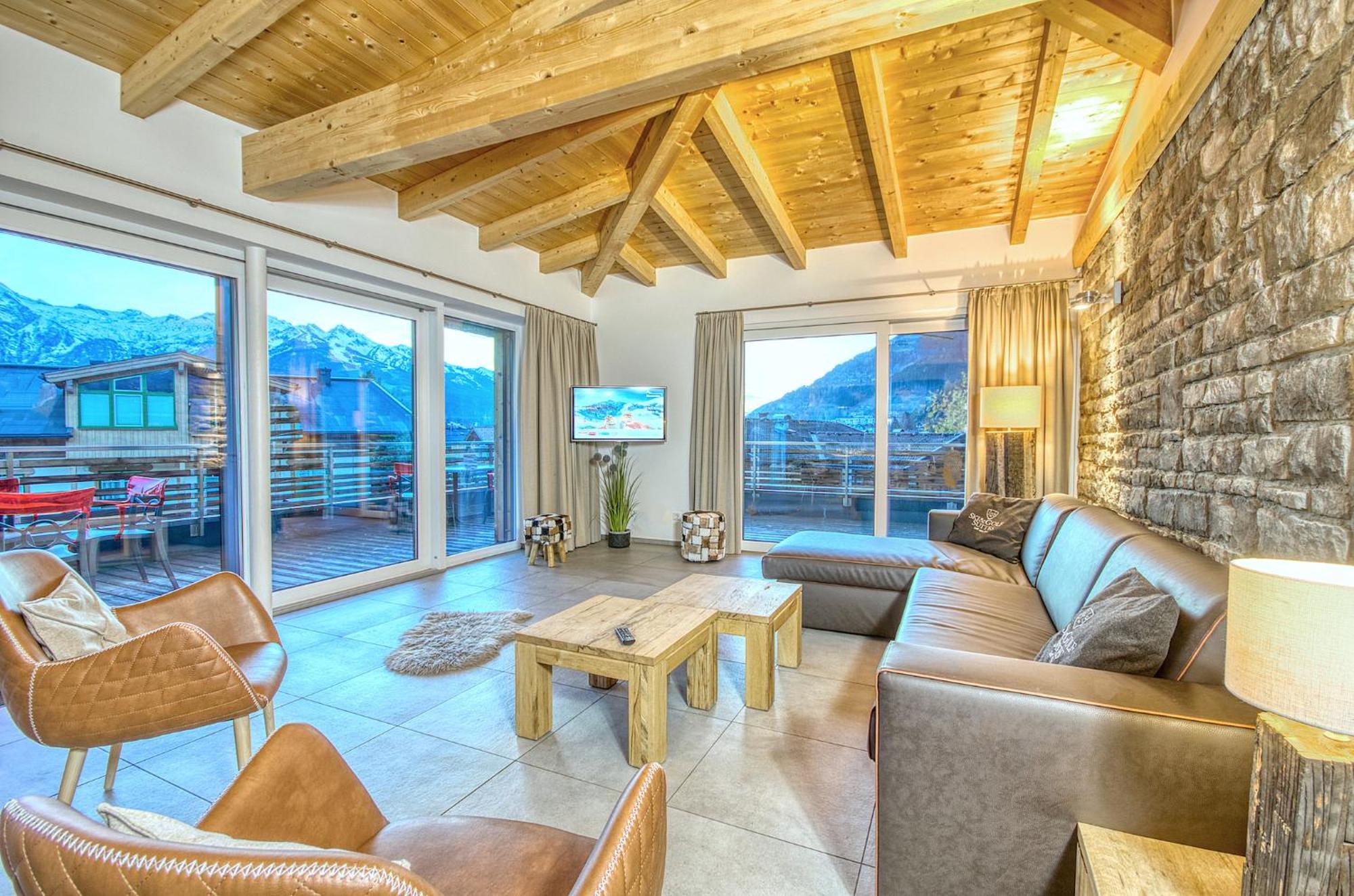 Penthouse Ski & Golf - By Alpen Apartments Zell am See Exterior foto